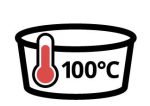 Icon Temperaturbeständig 100 Grad